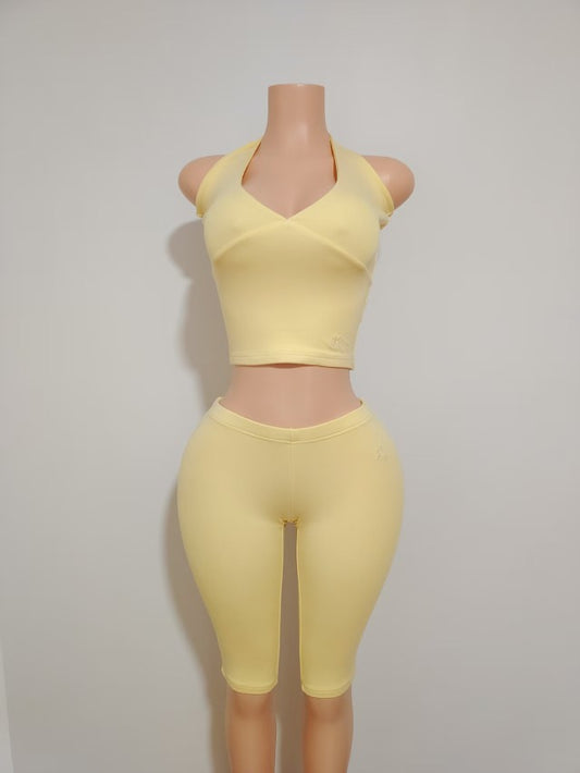Trisha Capris Set