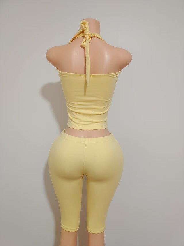 Trisha Capris Set